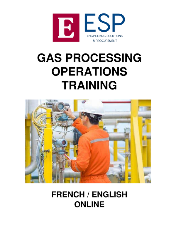 GAS PROCESSING OPERATIONS TRAINING